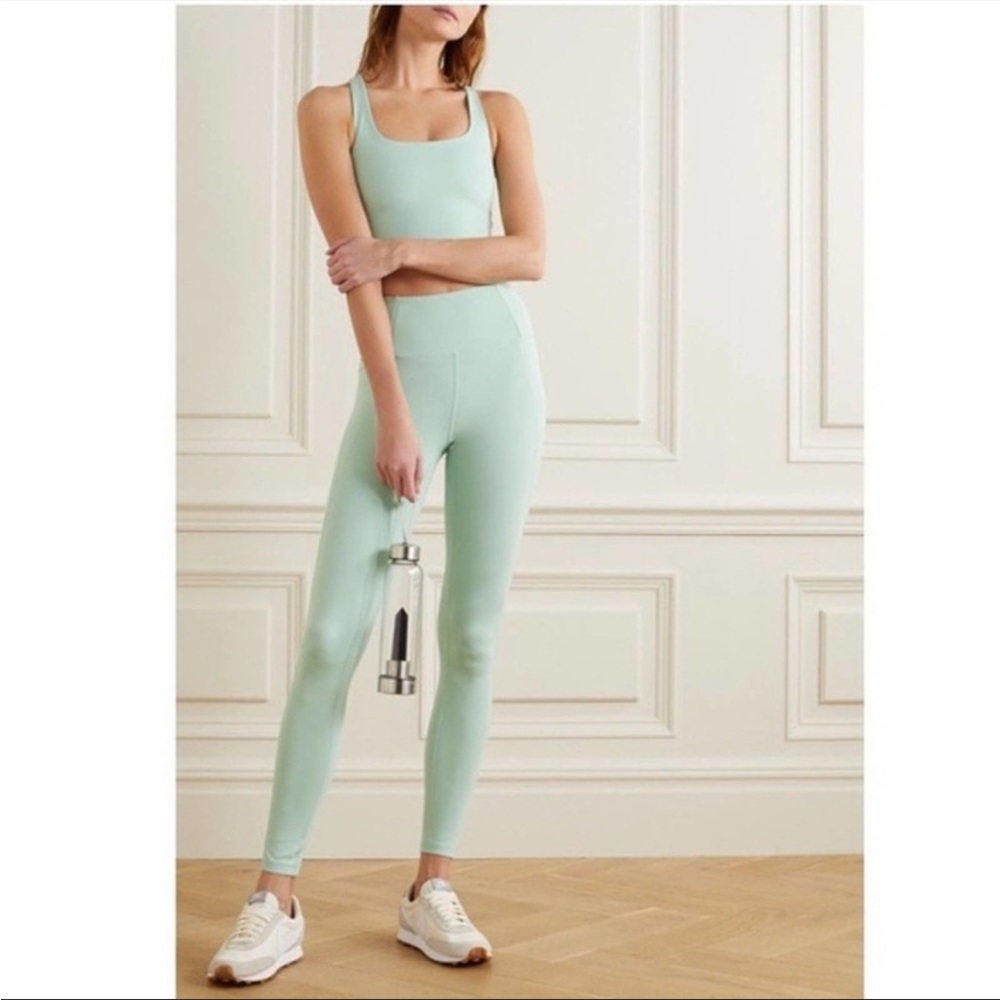 Girlfriend Collective Matcha Green Leggings